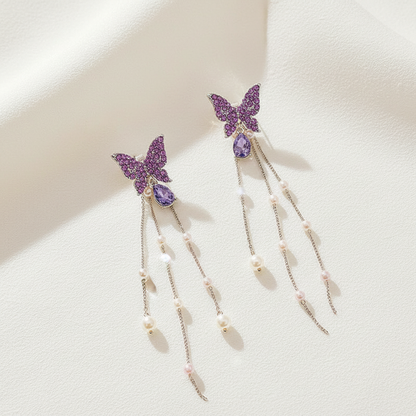 Aretes sueltos fondo marfil